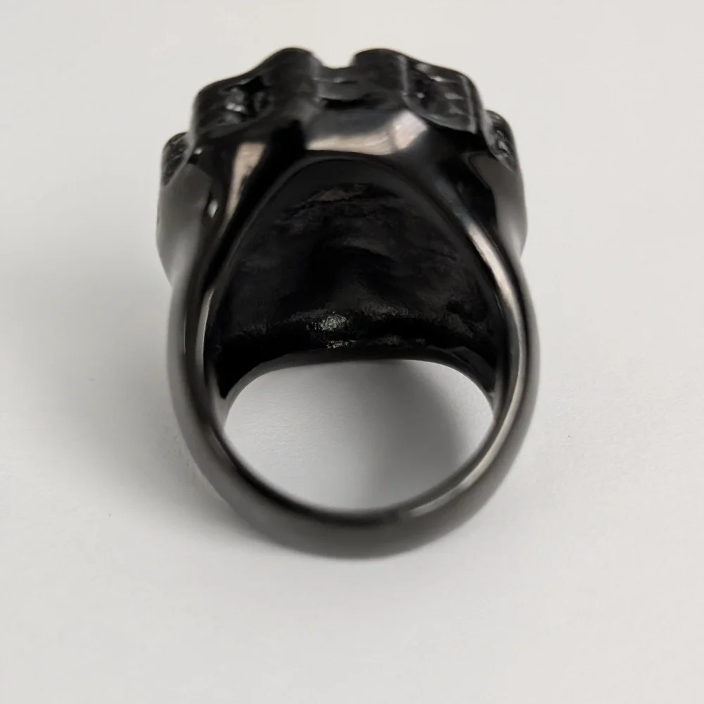 Black Skull Ring